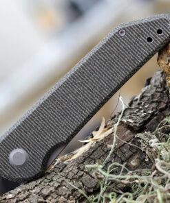 Jake Hoback Knives Jake Hoback Radford HOB019MG, 3.25" CPM-20CV Stonewash Plain Blade, Dark Green Micarta Handle 7 Jake Hoback Knives Jake Hoback Radford HOB019MG, 3.25" CPM-20CV Stonewash Plain Blade, Dark Green Micarta Handle -Knifeworks Sales Store HOB019MG.9 11583.1616075530