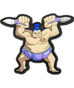 Jake Hoback Knives Jake Hoback Sumo Button Lock - Blk/Purple Ti (3.25" Blk CPM-20CV) -Knifeworks Sales Store HOB021BP 3 67839.1641830094