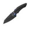 Jake Hoback Knives Jake Hoback Sumo Button Lock - Blk/Purple Ti (3.25" Blk CPM-20CV)