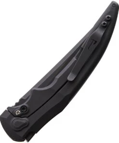 Jake Hoback Knives Jake Hoback DLC HOB022B, 3.25" CPM-20CV Stainless Black Tanto Blade, Black Titanium Handle -Knifeworks Sales Store HOB022B 1 30055.1619186741