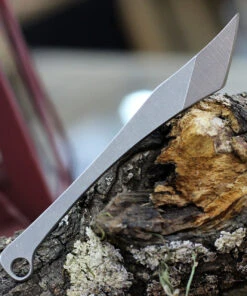 Jake Hoback Knives Jake Hoback Dashi MK2.2 Upswept Curve Blade HOB023C, 4.75" CPM-20CV One Piece Construction, Black Velco Sheath