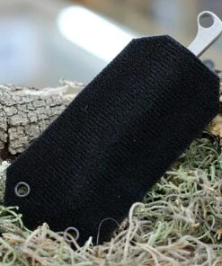 Jake Hoback Knives Jake Hoback Dashi MK2.2 Upswept Curve Blade HOB023C, 4.75" CPM-20CV One Piece Construction, Black Velco Sheath -Knifeworks Sales Store HOB023S.2 49033.1616079375.1280.1280 13021.1616166318