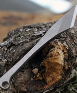 Jake Hoback Knives Jake Hoback Dashi MK2.2 Straight Handle HOB023S, 4.75" CPM-20CV One Piece Construction, Black Velco Sheath