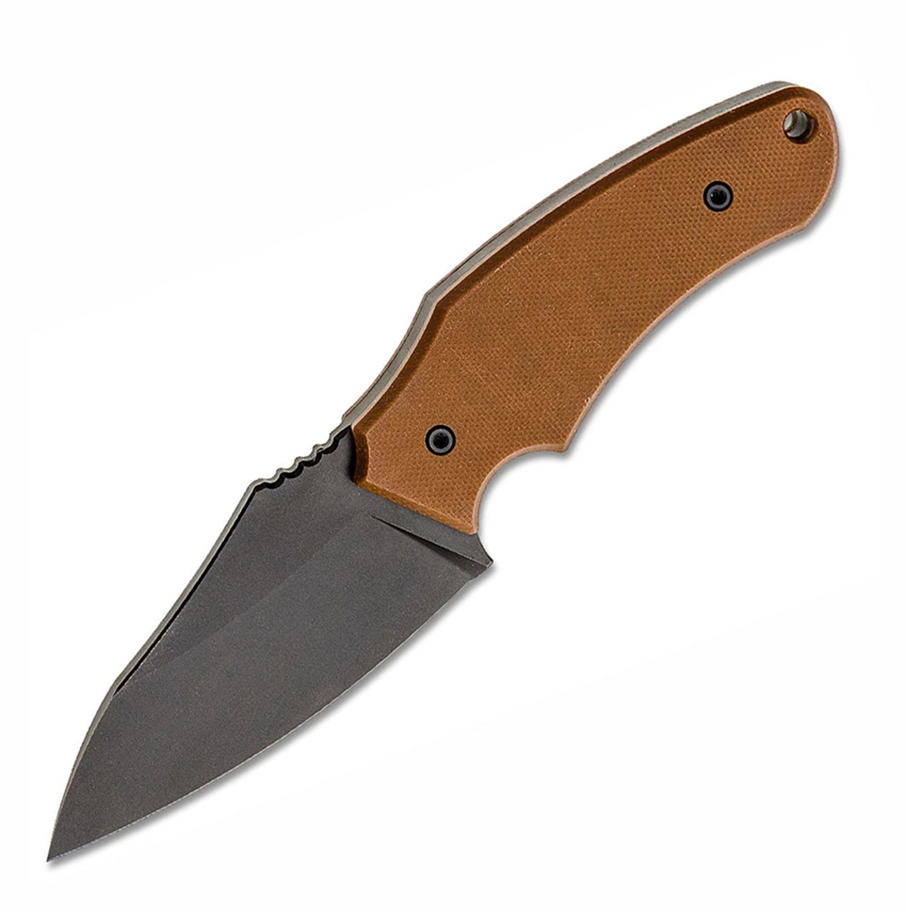 Jake Hoback Knives Jake Hoback Shepherd Fixed - Brown G-10 (3.25" CPM-20CV Black SW) Kydex 1 Jake Hoback Knives Jake Hoback Shepherd Fixed - Brown G-10 (3.25" CPM-20CV Black SW) Kydex