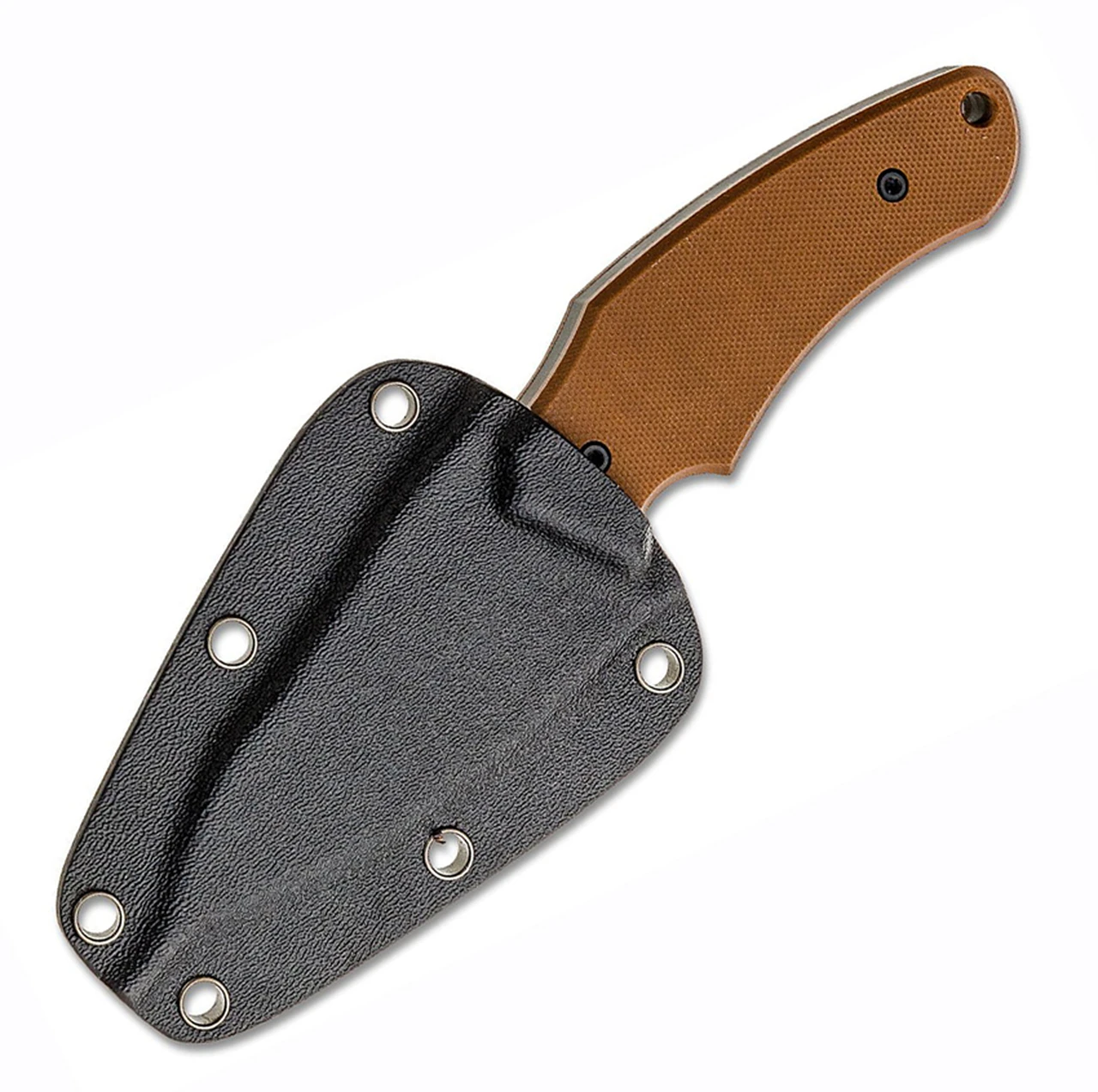 Jake Hoback Knives Jake Hoback Shepherd Fixed - Brown G-10 (3.25" CPM-20CV Black SW) Kydex 3 Jake Hoback Knives Jake Hoback Shepherd Fixed - Brown G-10 (3.25" CPM-20CV Black SW) Kydex - Image 3