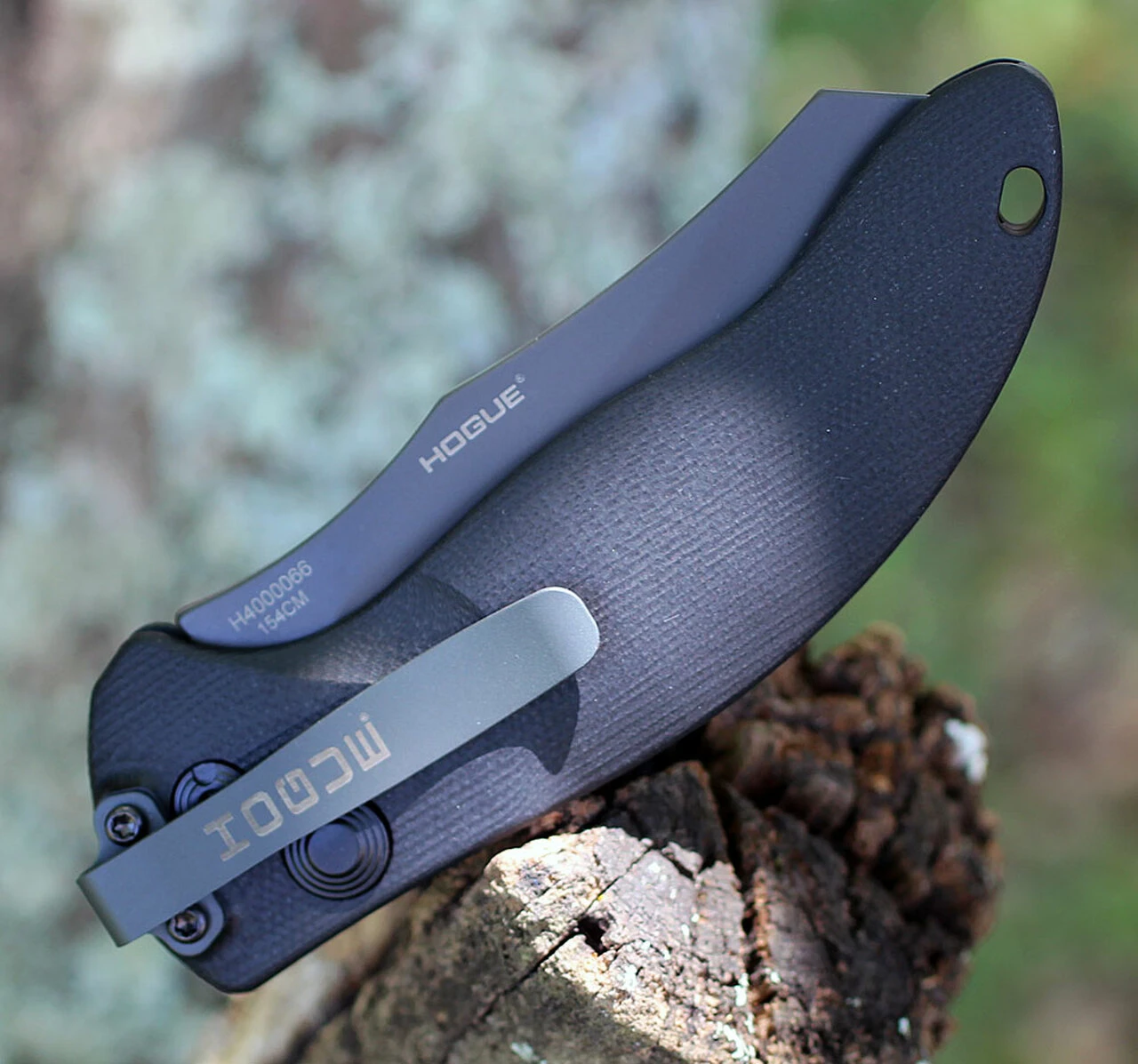 Hogue SIG 36422 EX-A04 Tactical Folder, 3.5" 154 CM Grey Cerakote Finish Wharncliffe Blade, Black G10 Handle 4 Hogue SIG 36422 EX-A04 Tactical Folder, 3.5" 154 CM Grey Cerakote Finish Wharncliffe Blade, Black G10 Handle - Image 4