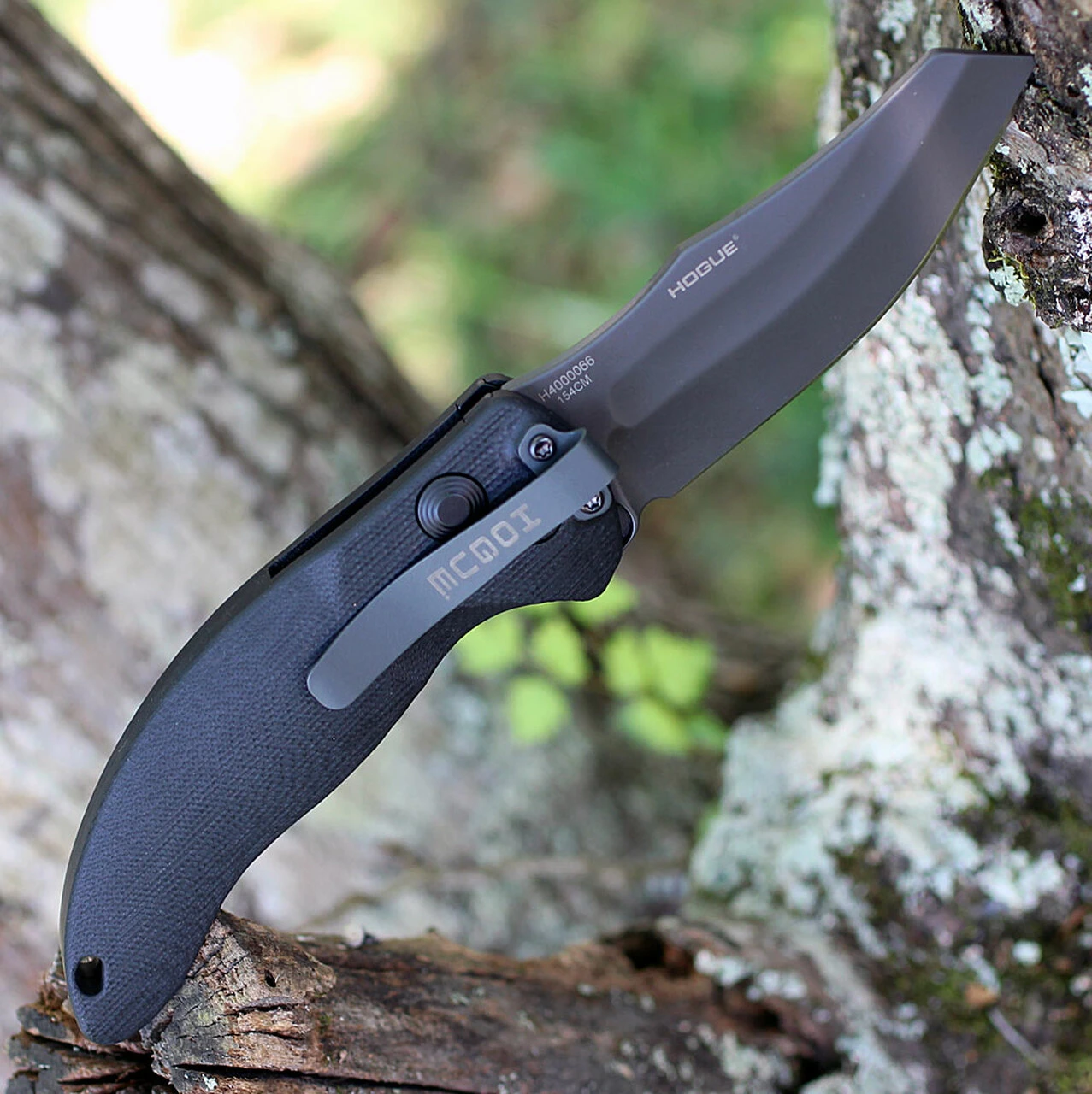 Hogue SIG 36422 EX-A04 Tactical Folder, 3.5" 154 CM Grey Cerakote Finish Wharncliffe Blade, Black G10 Handle 2 Hogue SIG 36422 EX-A04 Tactical Folder, 3.5" 154 CM Grey Cerakote Finish Wharncliffe Blade, Black G10 Handle - Image 2