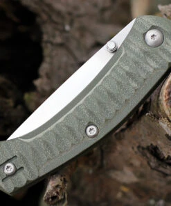 GiantMouse ACE Iona Liner Lock, 2.9" Satin M390 Drop Point Blade, Anso Textured Green G-10 Handle 7 GiantMouse ACE Iona Liner Lock, 2.9" Satin M390 Drop Point Blade, Anso Textured Green G-10 Handle -Knifeworks Sales Store IONA GREEN G10.2 91283.1611778240