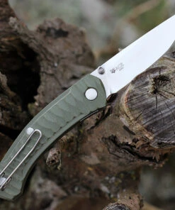 GiantMouse ACE Iona Liner Lock, 2.9" Satin M390 Drop Point Blade, Anso Textured Green G-10 Handle 5 GiantMouse ACE Iona Liner Lock, 2.9" Satin M390 Drop Point Blade, Anso Textured Green G-10 Handle -Knifeworks Sales Store IONA GREEN G10 99124.1611778240