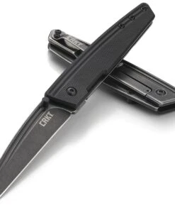 CRKT Inara Framelock CR7140, 2.783" 8Cr14MoV Plain Blade, Black G10 Front w/ 2Cr13 SS Back Handle -Knifeworks Sales Store Inara Framelock 3 78042.1579290042