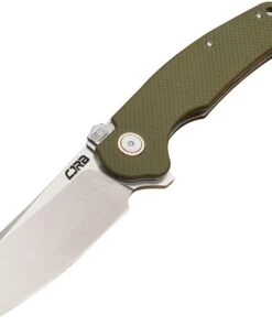 CJRB Crag Recoil-lock - OD Green G-10 (3.3" D2 SW) J1904R-GNF
