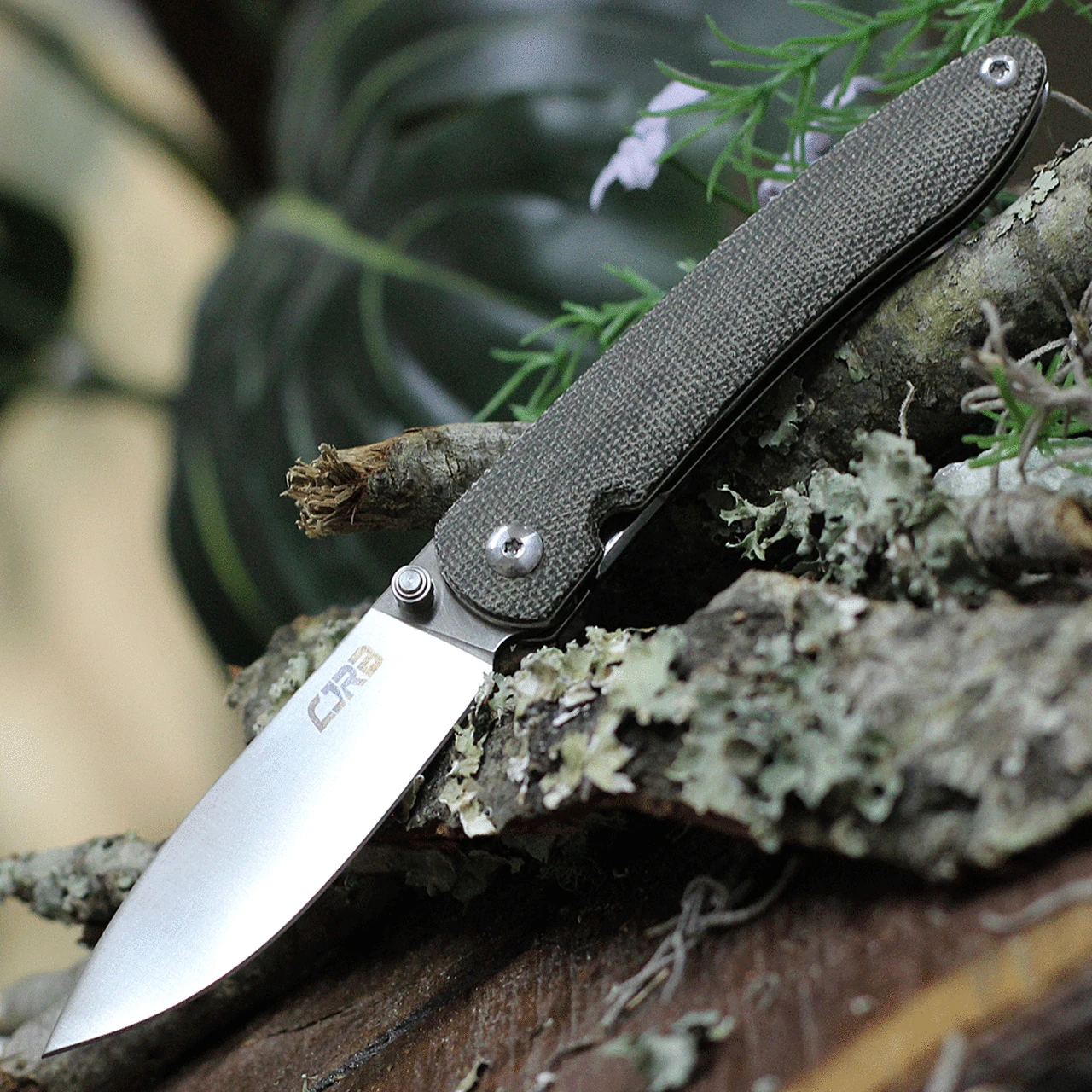 CJRB Cutlery RIA J1917-ODG, 2.95" AR-RPM9 Sand Polish Plain Blade, Green Micarta Handle 1 CJRB Cutlery RIA J1917-ODG, 2.95" AR-RPM9 Sand Polish Plain Blade, Green Micarta Handle