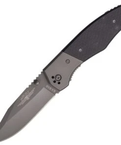 Ka-BarJarosz Beartooth LinerLock KA3086, 3.5" 5CR15 SS Plain Blade, G10 Handes