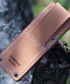 GiantMouse GMF1-P Fixed Blade (2.6" N690 Stonewashed PVD) -Knifeworks Sales Store K GMF1 P.1 06933.1631126677