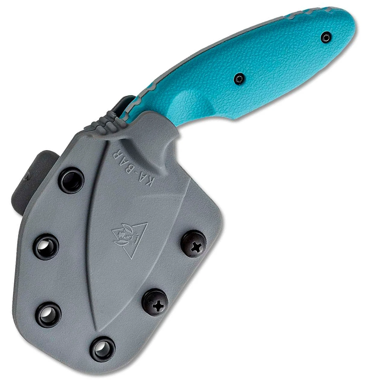 KA-BAR 1480SF USSF Space Force, TDI Astro MP Fixed Blade, 2.13" AUS-8A Gray Plain Blade, Blue Zytel Handle, Gray Hard Plastic Sheath 2 KA-BAR 1480SF USSF Space Force, TDI Astro MP Fixed Blade, 2.13" AUS-8A Gray Plain Blade, Blue Zytel Handle, Gray Hard Plastic Sheath - Image 2