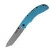 KA-BAR 5698SF USSF Space Force, Corser Folding Knife, 3.5" AUS-8A Gray Tanto Blade, Textured Blue GFN-PA66 Handles