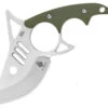 Kizer Cutlery Kizer Shark Tooth Fixed Blade - Green G-10 (2.5" N690 Satin) Ki1043N1