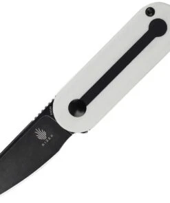 Kizer Cutlery Mini Bay - Black & White (1.8" Black) Ki2583A1