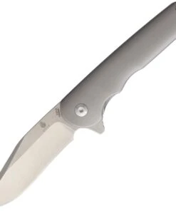 Kizer Cutlery, Mini Flashbang, Ki3454S1, 3" SW CPM-S35VN Plain Blade, Titanium Handle