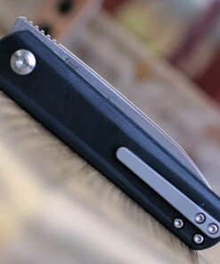 Kizer Cutlery Kizer Feist Ki3499C2, 2.82" CPM S35VN Stonewash Drop Point Plain Blade, Carbon Fiber Handle -Knifeworks Sales Store KI3499C2.7 36574.1586879181