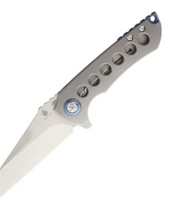 Kizer Cutlery Kizer Critical 3.75" Stonewashed Gray Titanium Flipper Ki4508