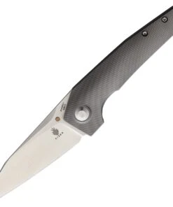 Kizer Cutlery Kizer VK1-FL Framelock Ki4565, 3.35" S35VN Satin Plain Blade, Titanium Handle