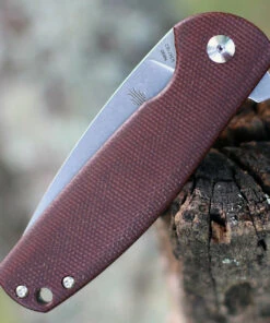 Kizer Cutlery Kizer Gemini Micarta V3471E2, 3.1" N690 Stonewash Plain Blade, Brown Micarta Handle 7 Kizer Cutlery Kizer Gemini Micarta V3471E2, 3.1" N690 Stonewash Plain Blade, Brown Micarta Handle -Knifeworks Sales Store KIV3471E2 06595.1598037516