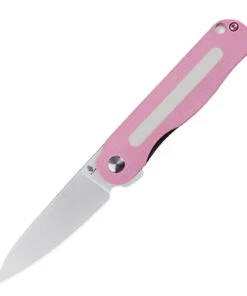 Kizer Cutlery Kizer MINI Latt Vind Front Flipper - Pink G10 (3" Satin) V3567N3
