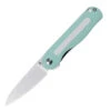 Kizer Cutlery Kizer Mini Latt Vind Front Flipper - Tiffany Blue G10 (3" Satin) V3567N4