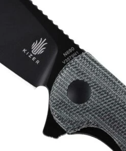 Kizer Cutlery Kizer Infinity - Black Micarta (2.9" N690 Black) V3579N1 -Knifeworks Sales Store KIV3579N1 2 85119.1633363417