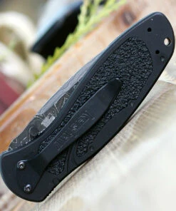Kershaw Knives Kershaw Blur A/O Damascus 1670BLKDAM, 3.4" Damascus Blade, Black Aluminum Handle -Knifeworks Sales Store KS1670BLKDAM.2 53138.1581455739