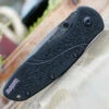 Kershaw Knives Kershaw Blur A/O Damascus 1670BLKDAM, 3.4" Damascus Blade, Black Aluminum Handle