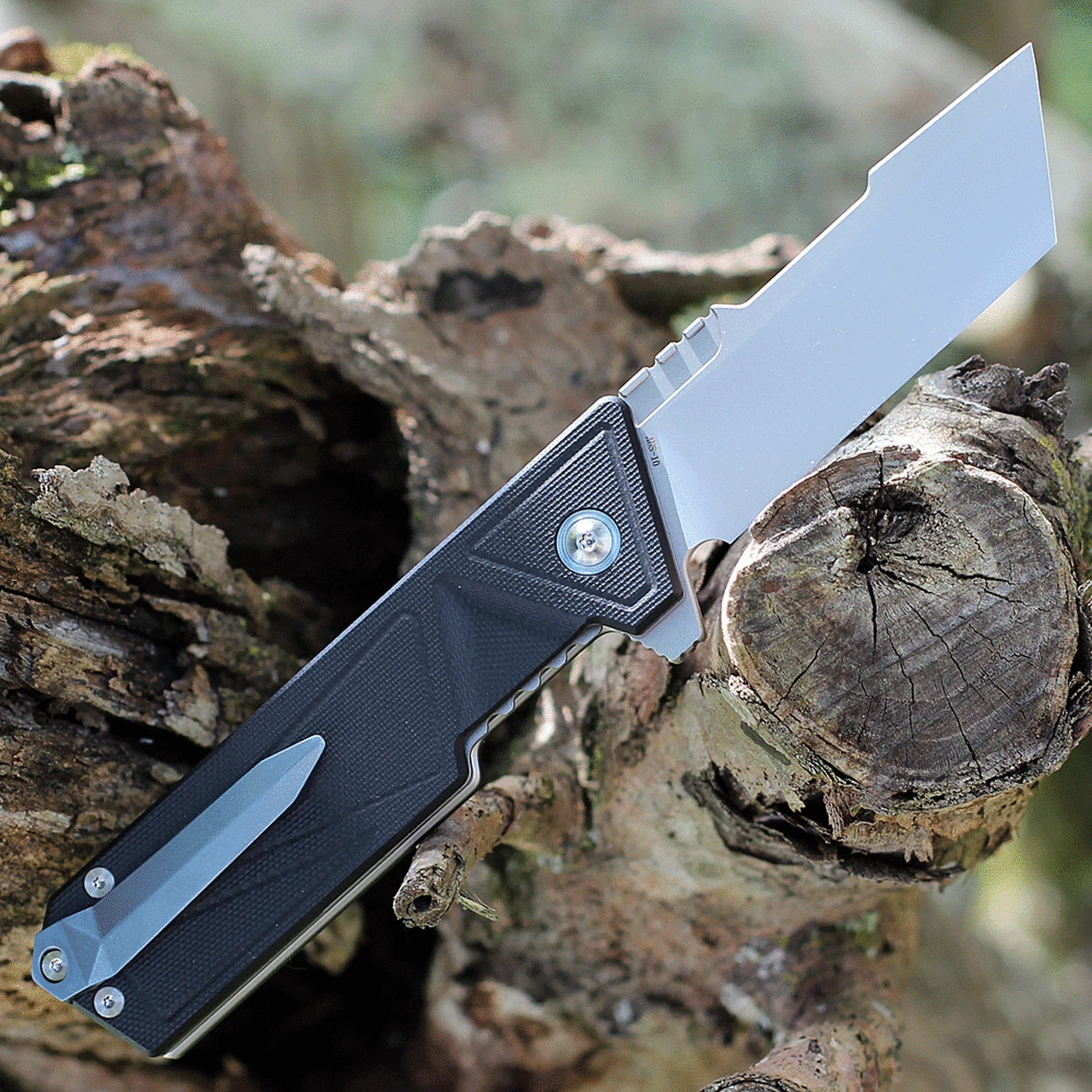 Kubey Knife Kubey Avenger 3.35" AUS-10 Bead Blast Black G-10 Flipper KUB104A 2 Kubey Knife Kubey Avenger 3.35" AUS-10 Bead Blast Black G-10 Flipper KUB104A - Image 2