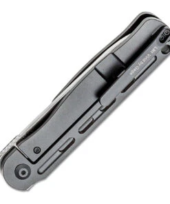 Kizer Cutlery Latt Vind Ki4567A1, 3.5" S35VN Satin Spear Point Blade, Black & Gray Milled Titanium Handle -Knifeworks Sales Store KUKI4567A1nb 73690.1620933184