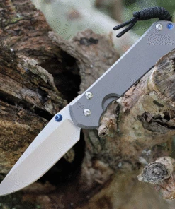Chris Reeve Large Sebenza 31, 3.61" CPM S45VN Stonewashed Drop Point Blade (L31-1000)