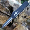 Templar Knife Co. Templar Premium Lightweight Large OTF -Alum. Blk CATI (3.55" D2 Blk Dagger) LA-AR15-12-1