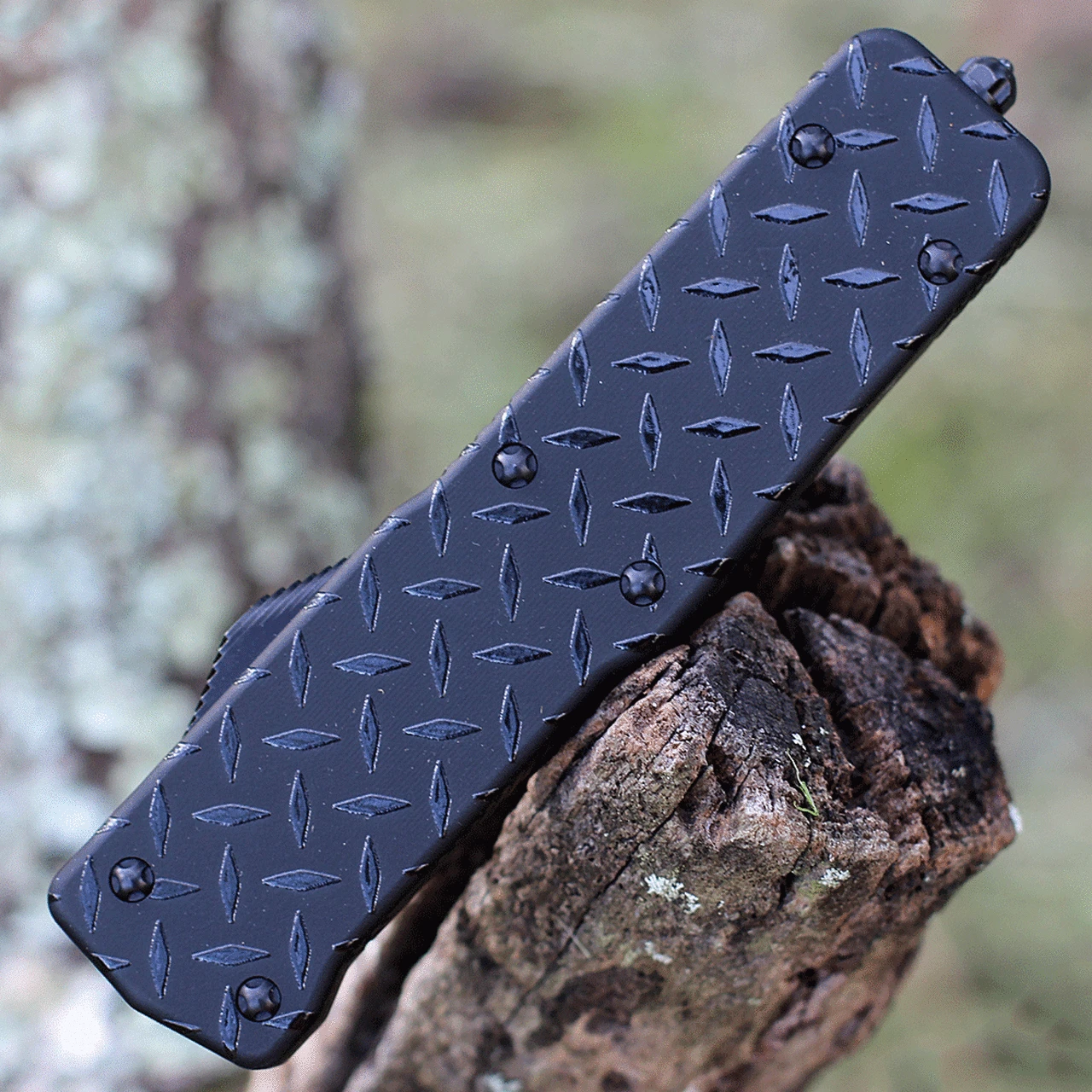 Templar Knife Co. Templar Premium Lightweight Large OTF - Blk Diamond (3.55" D2 Blk Tanto) LA-DPG-22-1 3 Templar Knife Co. Templar Premium Lightweight Large OTF - Blk Diamond (3.55" D2 Blk Tanto) LA-DPG-22-1 - Image 3