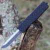 Templar Knife Co. Templar Premium Lightweight Large OTF - Blk Diamond (3.55" D2 Blk Drop Point) LA-DPG-32-1