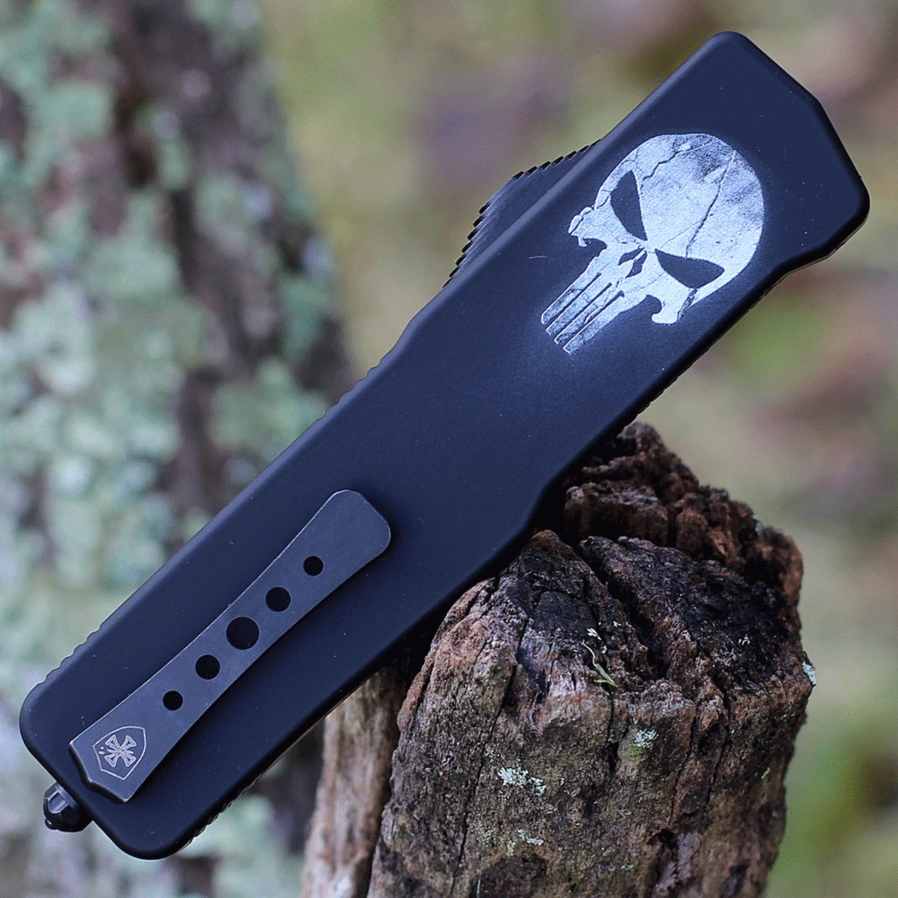 Templar Knife Co. Templar Premium Lightweight Large OTF -Alum. Fallen (3.55" D2 Blk Tanto) LA-FL-22-1 4 Templar Knife Co. Templar Premium Lightweight Large OTF -Alum. Fallen (3.55" D2 Blk Tanto) LA-FL-22-1 - Image 4