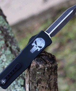 Templar Knife Co. Templar Premium Lightweight Large OTF -Alum. Fallen (3.55" D2 Blk Dagger) LA-FL-12-1 -Knifeworks Sales Store LAFL121 97627.1634831103