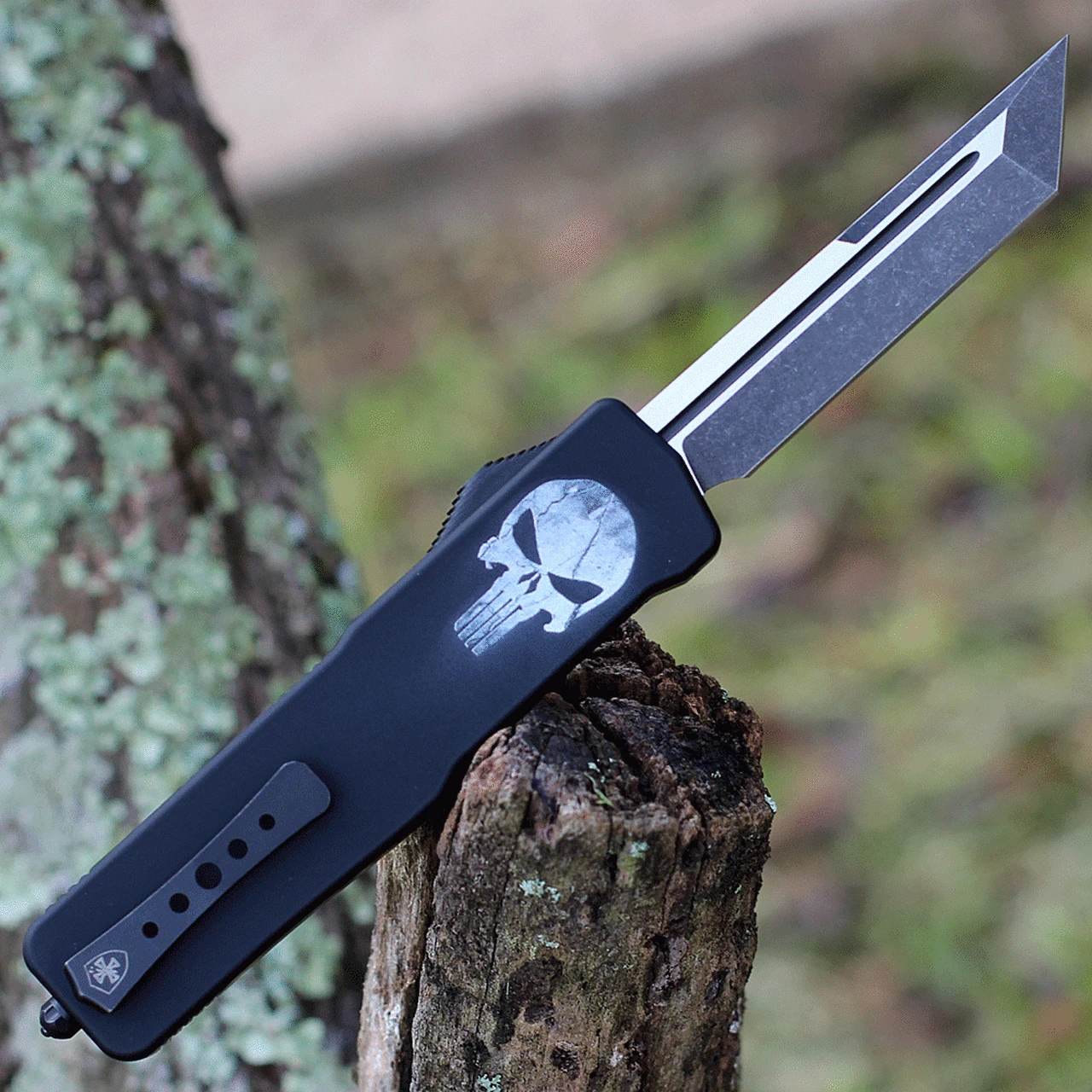 Templar Knife Co. Templar Premium Lightweight Large OTF -Alum. Fallen (3.55" D2 Blk Tanto) LA-FL-22-1 2 Templar Knife Co. Templar Premium Lightweight Large OTF -Alum. Fallen (3.55" D2 Blk Tanto) LA-FL-22-1 - Image 2