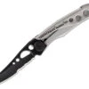 Leatherman Skeletool KBX 832617, 2.6" 420HC Black Stainless Steel Combo Blade, Stainless Steel Handle