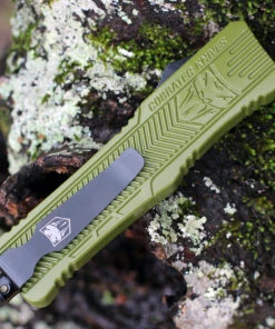 CobraTec Knives LODCTK-1LTS Tanto Large CTK-1 OD Green, 3.75" D2 Steel Partially Serrated Blade, OD Green Aluminum Handle -Knifeworks Sales Store LODCTK 1LTS.2 00782.1611338292