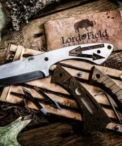 Lord And Field Outfitters Lord And Field Frontiersman Survival Knife LOR01, 4.5" 1095HC Satin Plain Blade, Green Micarta Handle 10 Lord And Field Outfitters Lord And Field Frontiersman Survival Knife LOR01, 4.5" 1095HC Satin Plain Blade, Green Micarta Handle -Knifeworks Sales Store LOR01.1 77222.1600185415