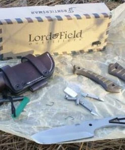 Lord And Field Outfitters Lord And Field Frontiersman Survival Knife LOR01, 4.5" 1095HC Satin Plain Blade, Green Micarta Handle 11 Lord And Field Outfitters Lord And Field Frontiersman Survival Knife LOR01, 4.5" 1095HC Satin Plain Blade, Green Micarta Handle -Knifeworks Sales Store LOR01.2 83267.1600185415