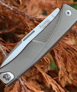 LionSteel Thrill Slip Joint - Bronze Ti (3.2" Satin M390) TL BR -Knifeworks Sales Store LSTTLBR.3 01610.1633012538