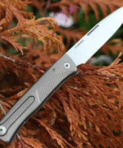 LionSteel Thrill Slip Joint - Bronze Ti (3.2" Satin M390) TL BR -Knifeworks Sales Store LSTTLBR 68459.1633012538