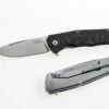 LionSteel Lion Steel T.R.E. Carbon Fiber, 2.91" M390 Satin Blade, Carbon Fiber/Titanium Handle