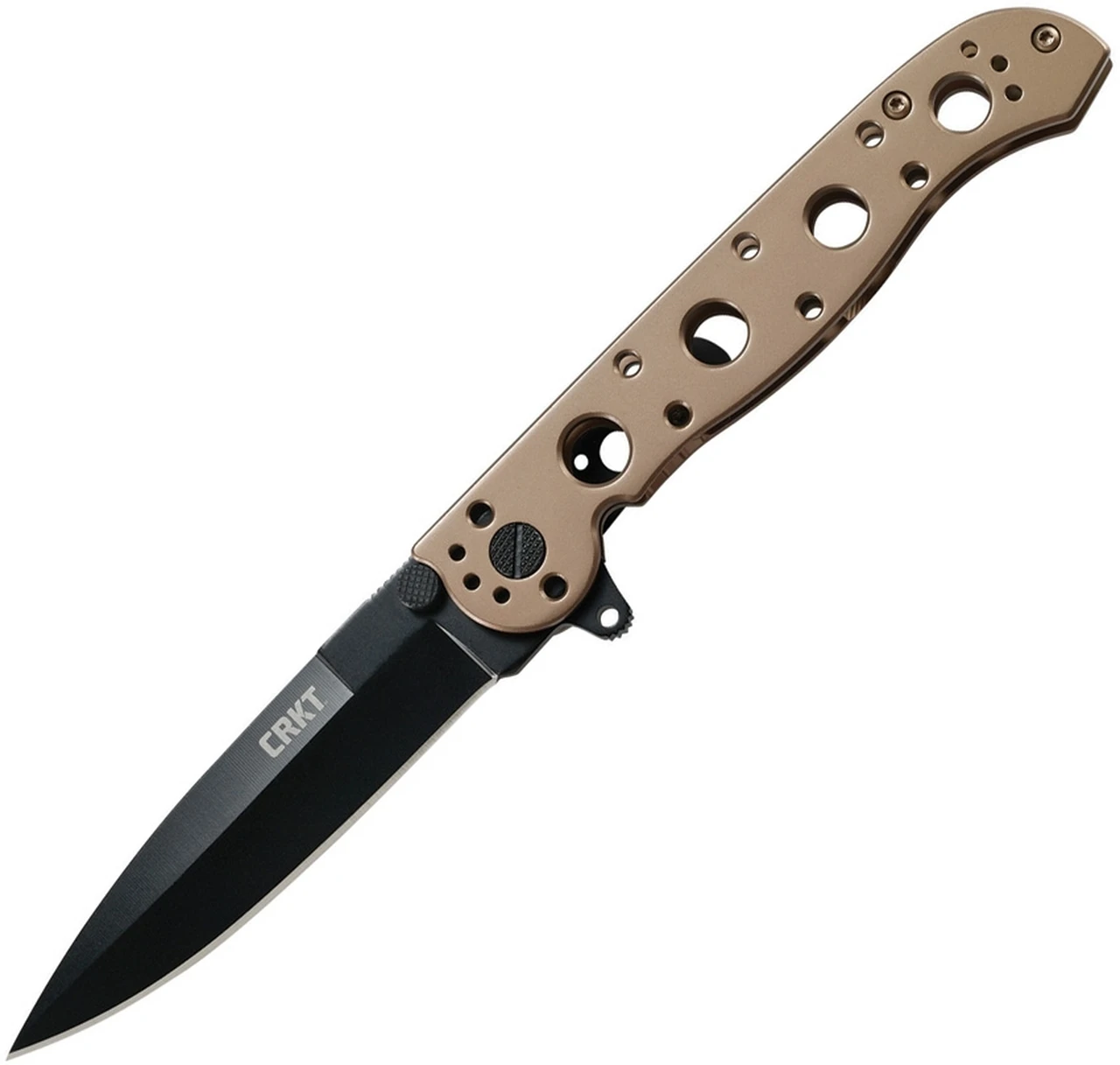 CRKT M16-03BK Bronze, 3.55" 12C27 Sandvik Oxide Plain Blade, Bronze 2Cr13 SS Handle 1 CRKT M16-03BK Bronze, 3.55" 12C27 Sandvik Oxide Plain Blade, Bronze 2Cr13 SS Handle