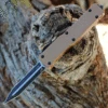 Templar Knife Co. Templar Premium Lightweight Slim OTF -Alum. Bronze (3.25" D2 Blk Dagger) MA-AB-12-1